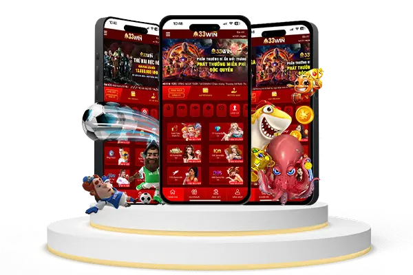 Giao diện 33WIN VEGAS - nhà cái uy tín số 1 việt nam - IOS